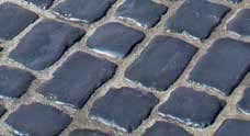 Tumbled precast pavers